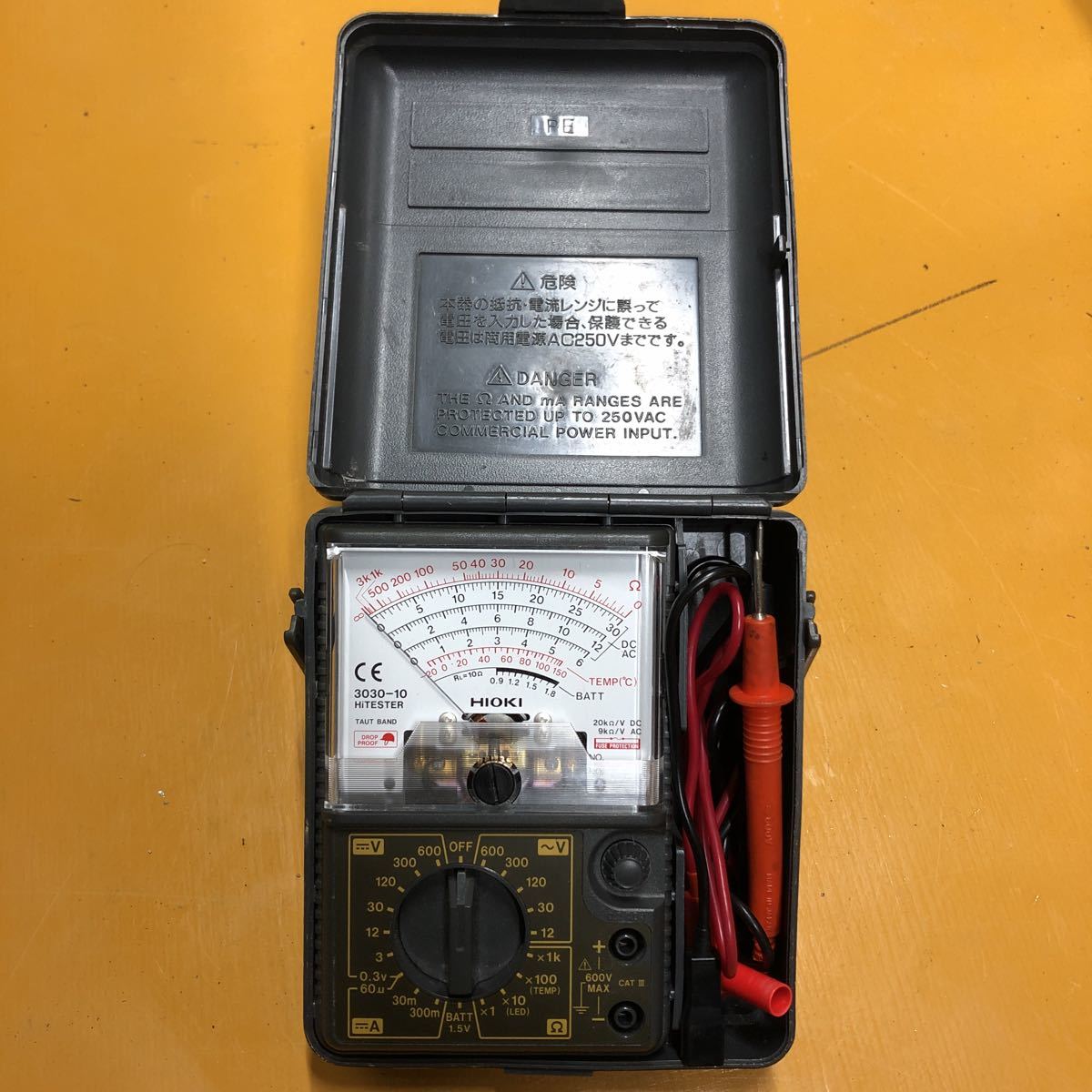  HIOKI ハイテスター 3030-10(電気計測器)｜売買されたオークション情報、yahooの商品情報をアーカイブ公開 - オークファン 電気計測器