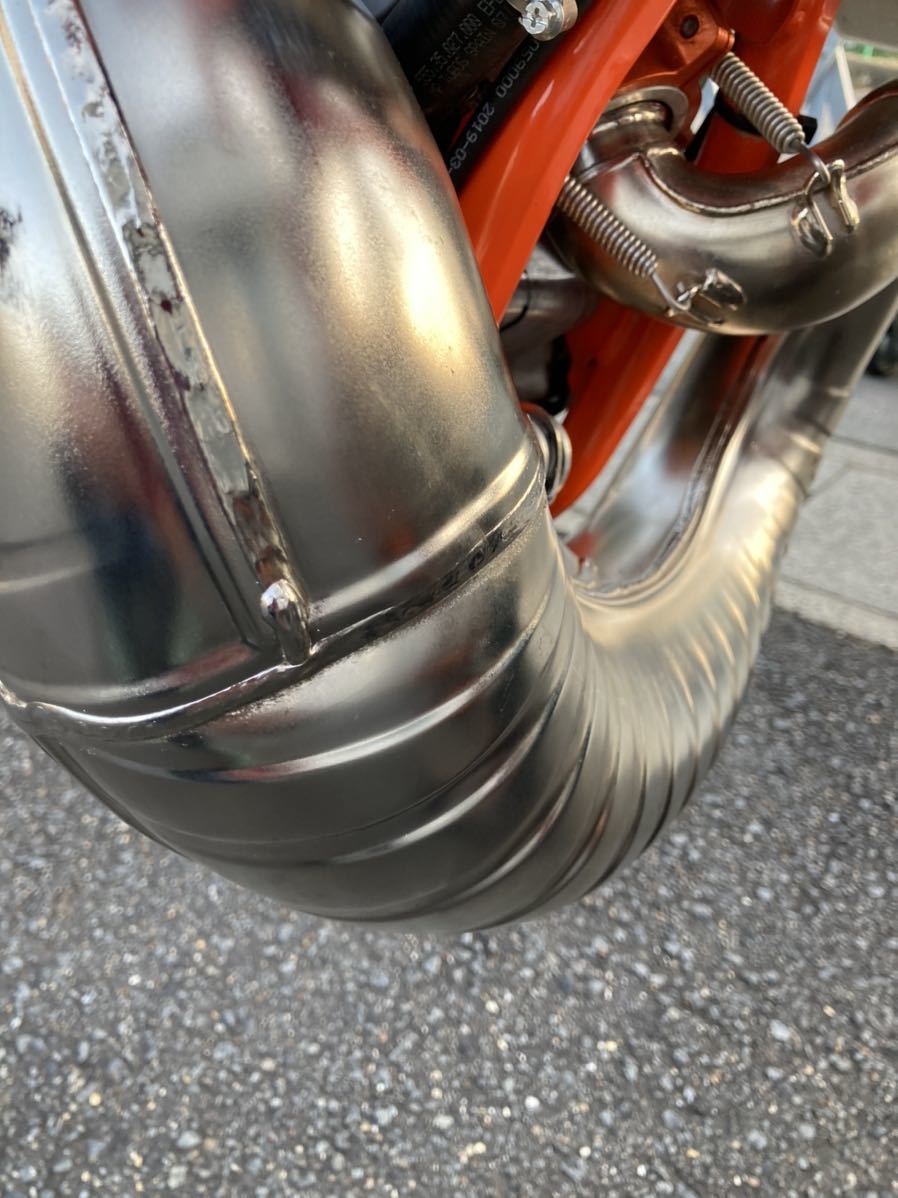 純正チャンバー P3カーボンチャンバーガード KTM EXC tpi 250 300 2020 