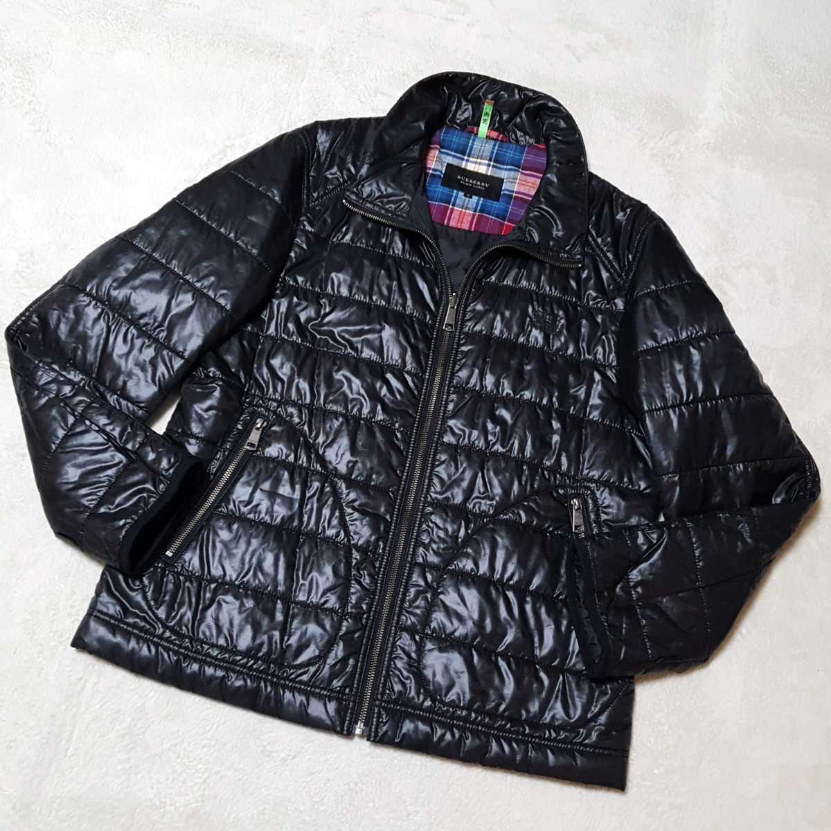 希少LLサイズ】美品 バーバリーブラックレーベル ホース釦 BIGホース  