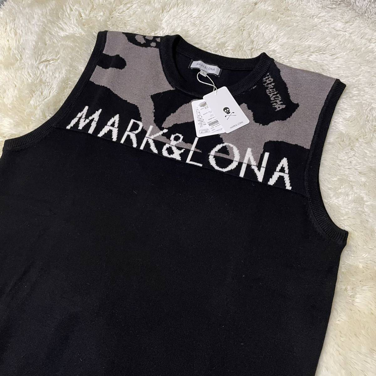 1円～新品タグ付き MARK&LONA マークアンドロナ Lカモフラージュ柄  