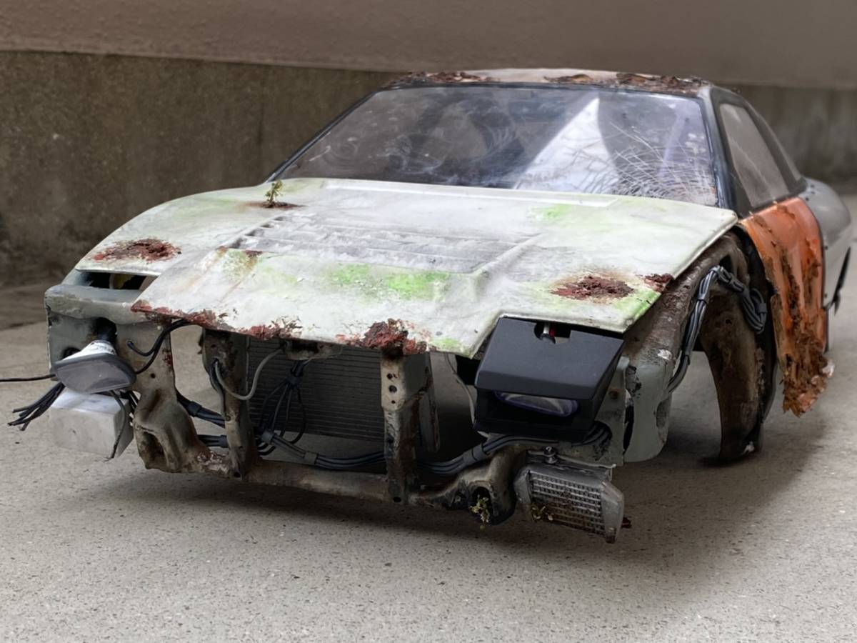 ラジドリ 180sx ドリ車 廃車 ミサイル 放置車両 草ヒロ バンパーレス ラジコンボディ 1 10 ボディ 売買されたオークション情報 Yahooの商品情報をアーカイブ公開 オークファン Aucfan Com