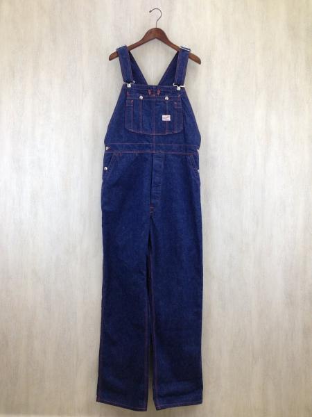 TENDERLOIN◆オーバーオール/S/デニム/IDG/無地