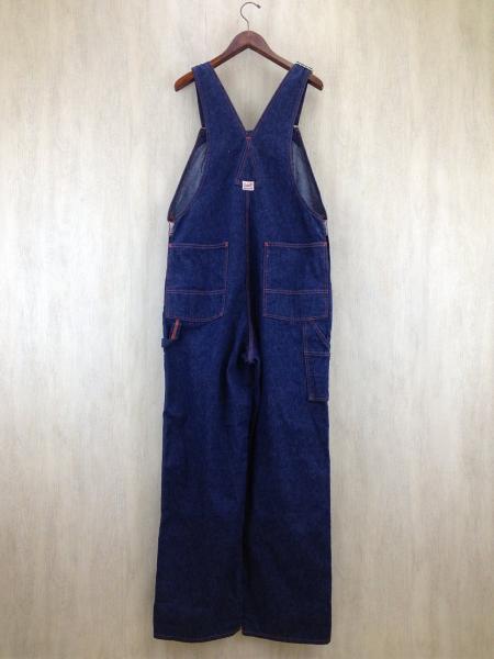 TENDERLOIN◆オーバーオール/S/デニム/IDG/無地