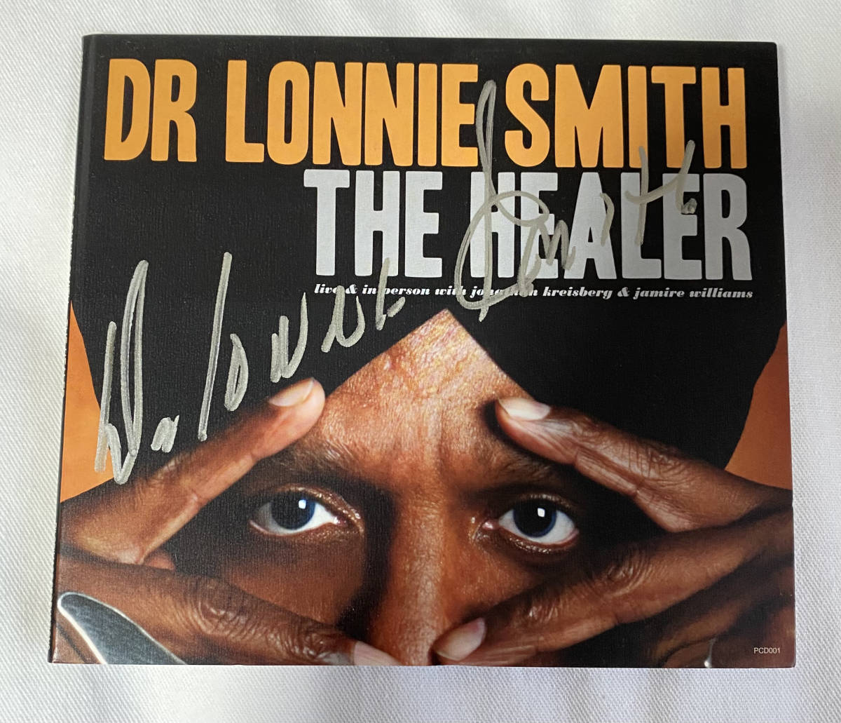  DR LONNIE SMITH 直筆サイン入りCD THE HEALER 2012年作品 ロニースミス ジャズ ハモンドオルガン(ジャズ一般)｜売買されたオークション情報、yahooの商品情報をアーカイブ公開 - オークファン ジャズ一般