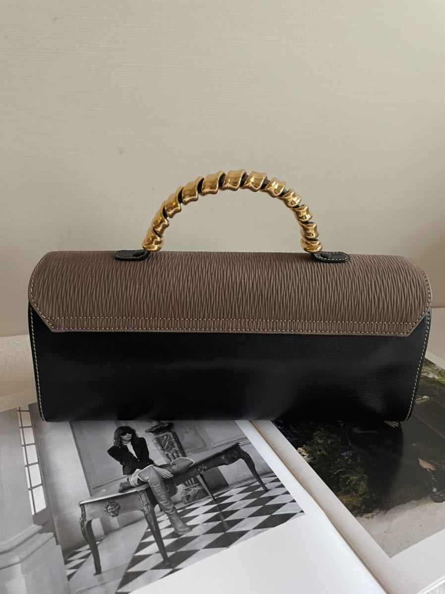 ロエベベラスケスツイストレザーハンドバッグLOEWE ヴィンテージ