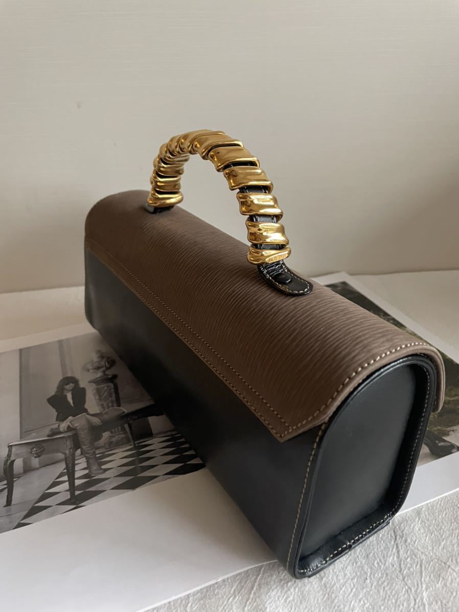 ロエベベラスケスツイストレザーハンドバッグLOEWE ヴィンテージ