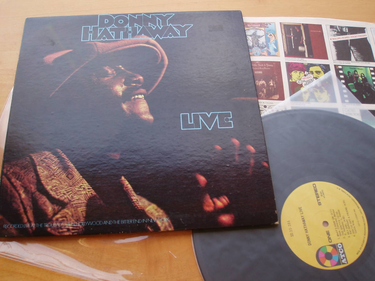 ⁄ - Live DONNY HATHAWAY Donny Hathaway Yahoo!オークション
