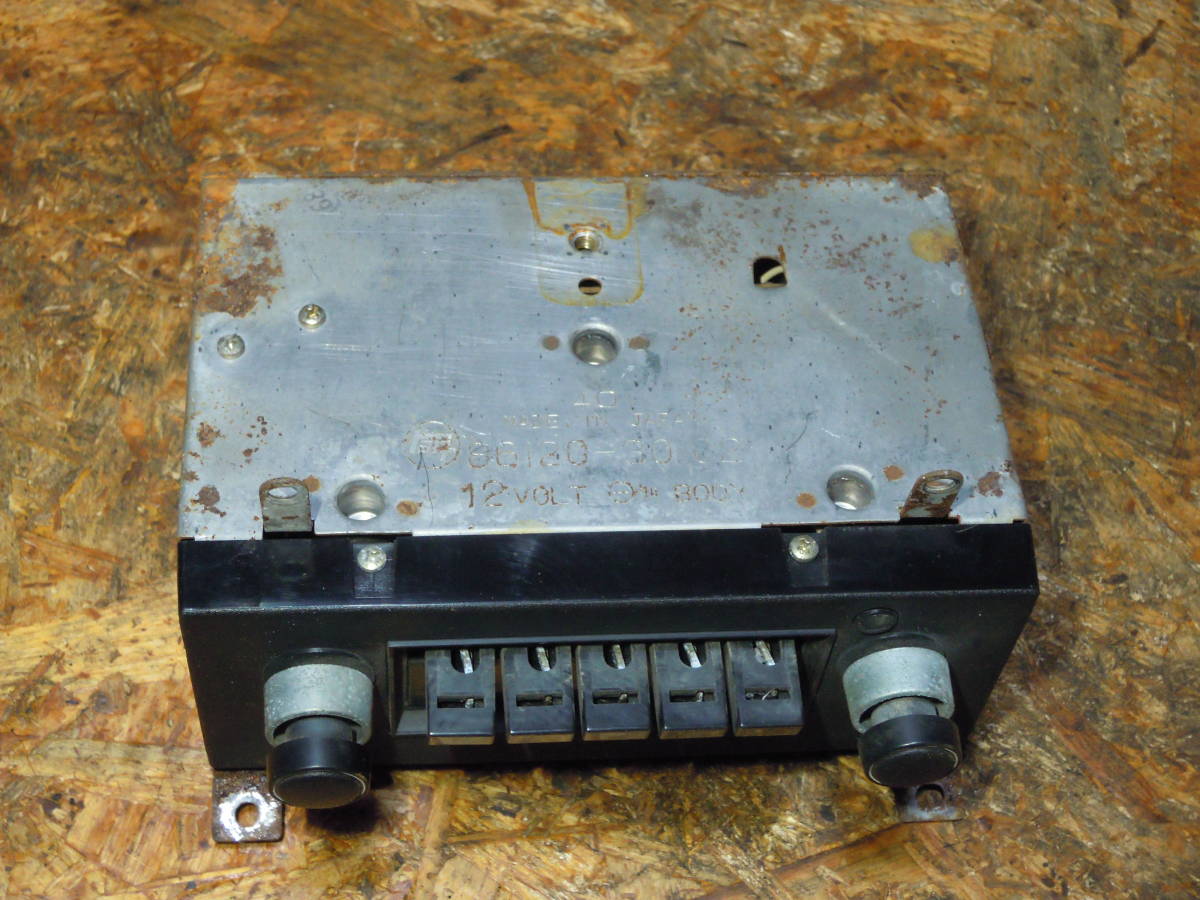 ジャンク) トヨタ クラウン クジラクラウン 60 70 MS60 純正 ラジオ 
