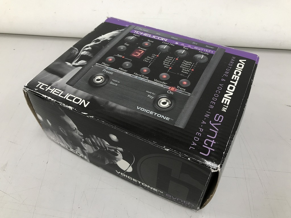 ティーシーヘリコン TC HELICON ボーカルエフェクター VOICETONE synth