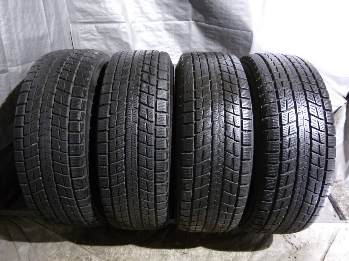 翌日発送@7 8分山@ 265/70R17 DUNLOP WINTER MAXX SJ8 4本 F7054 