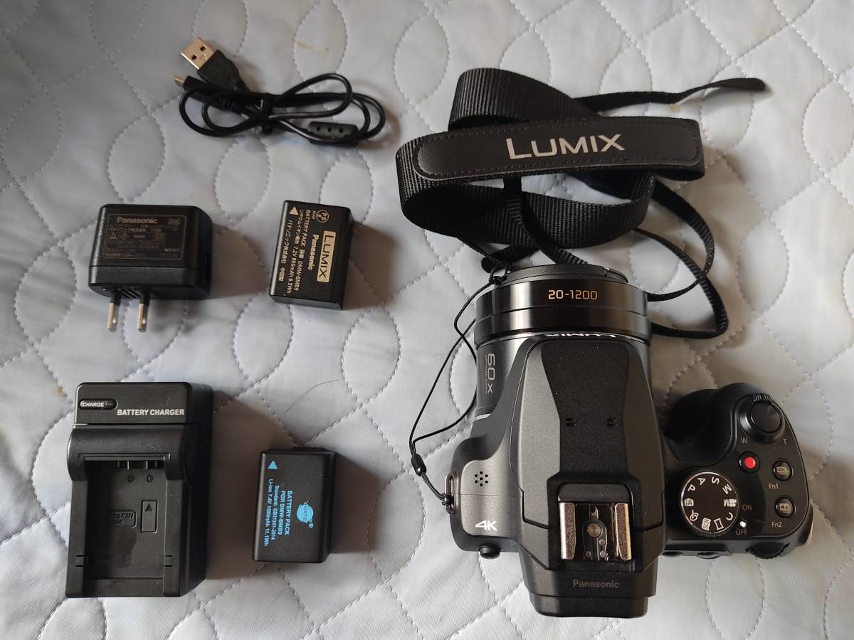 美品】LUMIX DC-FZ85 Panasonic パナソニック 光学ズーム60倍 予備