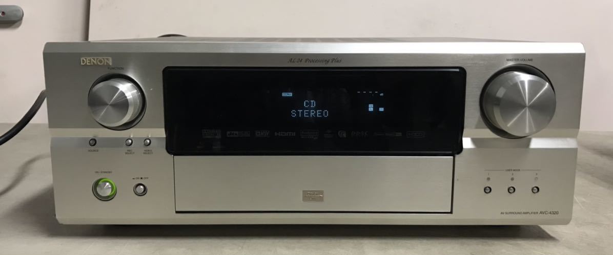 DENON AVC-4320 デノン AVサラウンドアンプ 通電OK デノン DENON AV