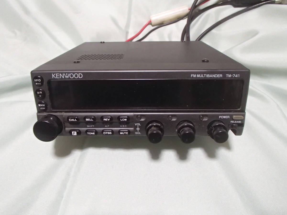 ス*ン様 KENWOOD TM-741S FMマルチバンダー ジャンク】 144/430/50MHz ケンウッド FMマルチバンダ－ TM-741 10W