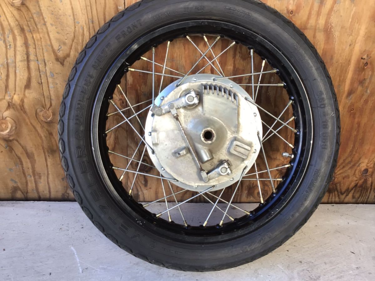 ヤマハ SR400 純正フロントホイール 18インチ ドラム 1.85 1JR 2H6