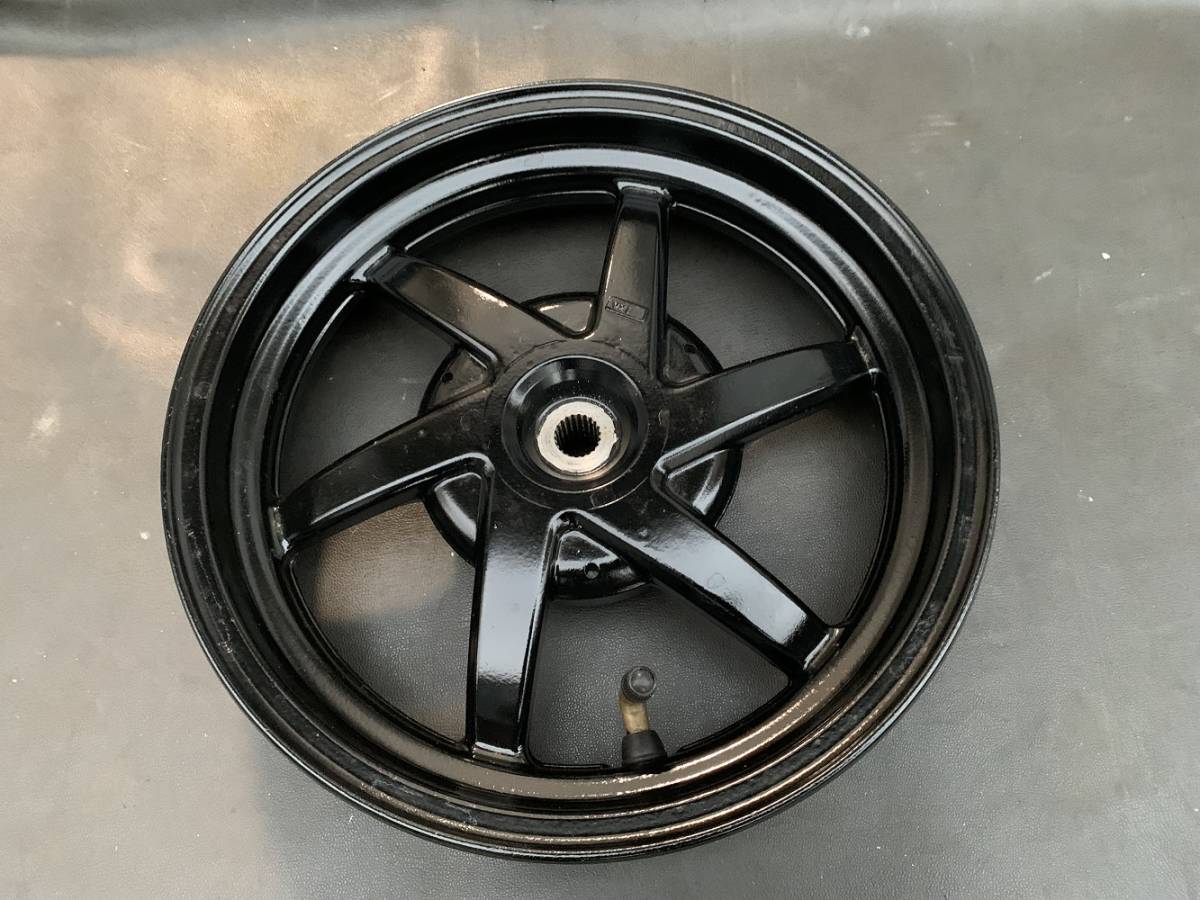 ズーマー、ライブディオZX用フロントホイール綺麗 ライブディオZX