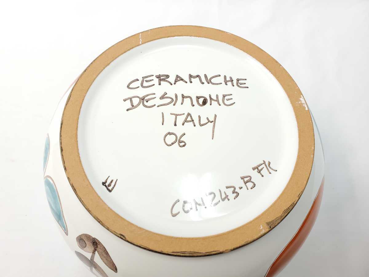 園芸用品 De Simone 陶器 鉢 プランター イタリア製