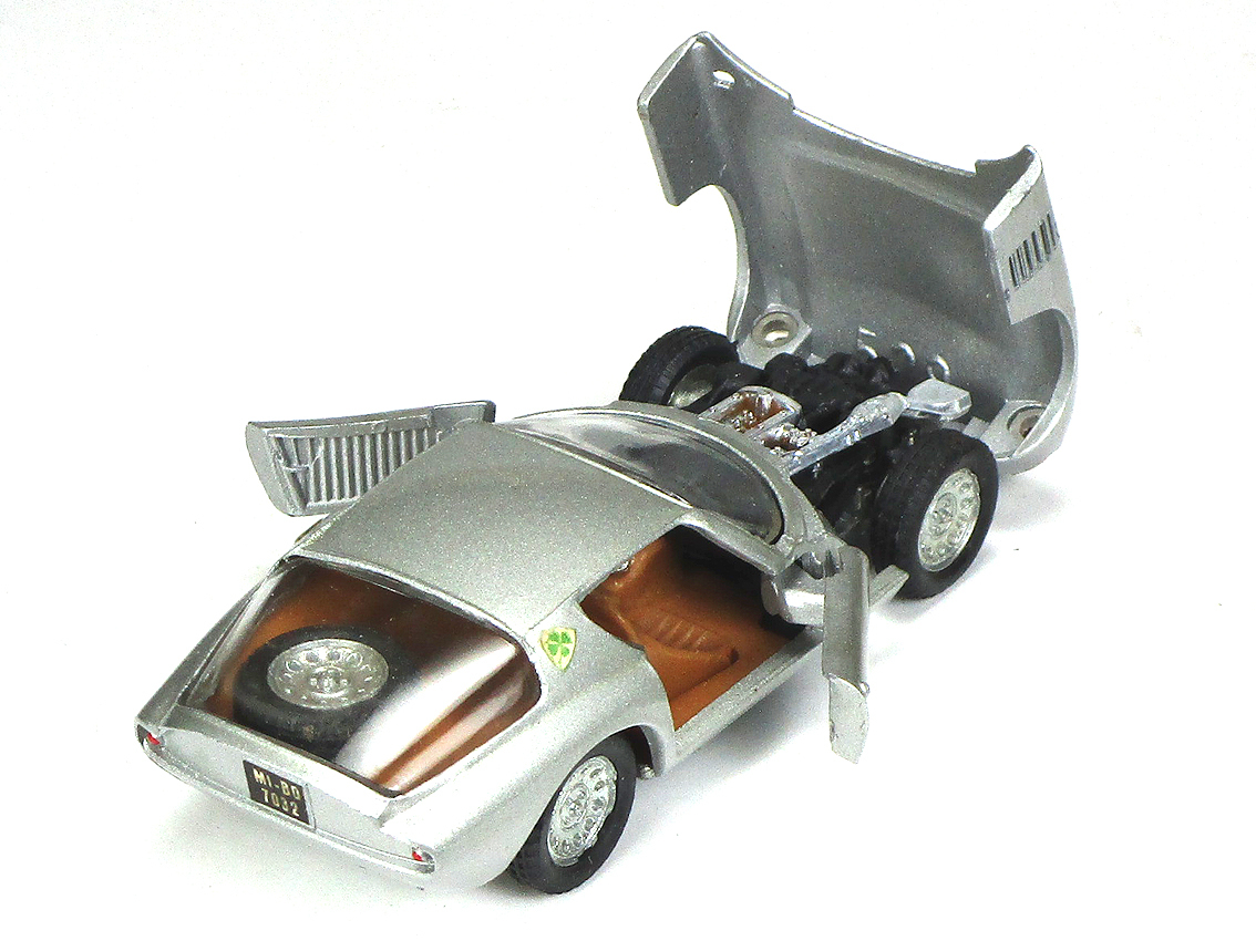 ポリトーイ◇アルファロメオ・ジュリア・カングーロ◇シルバー◇1/43
