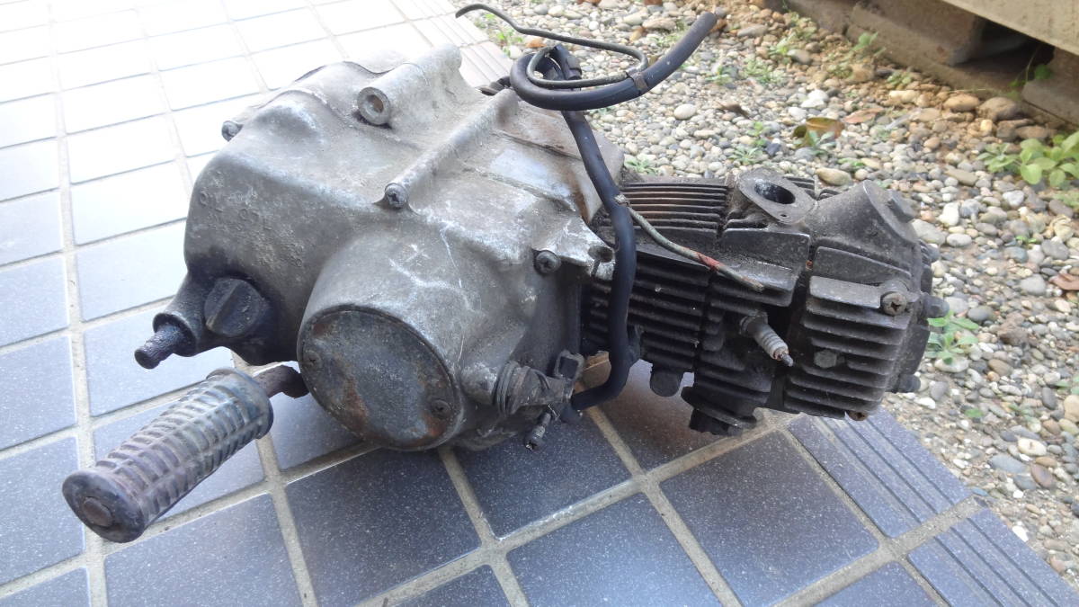 レア！ ホンダ 49CC純正エンジン E4ヘッド 5速ボルト止めミッション 