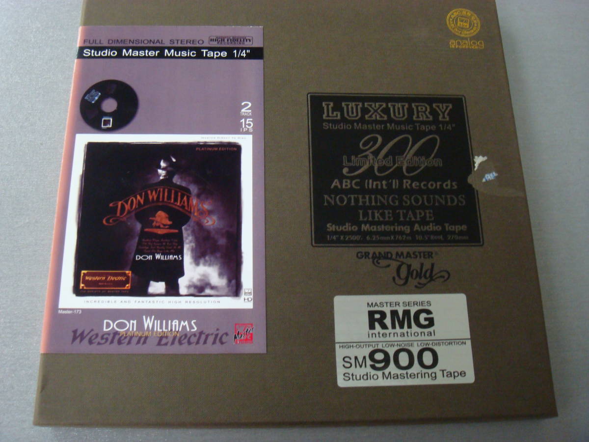 送料無料，大得価 オープンリールテープ ABCレコード DON WILLIAMS No.150 Studio Master Music Tape(オープンリールデッキ)｜売買されたオークション情報、yahooの商品情報をアーカイブ公開 - オークファン オープンリールデッキ