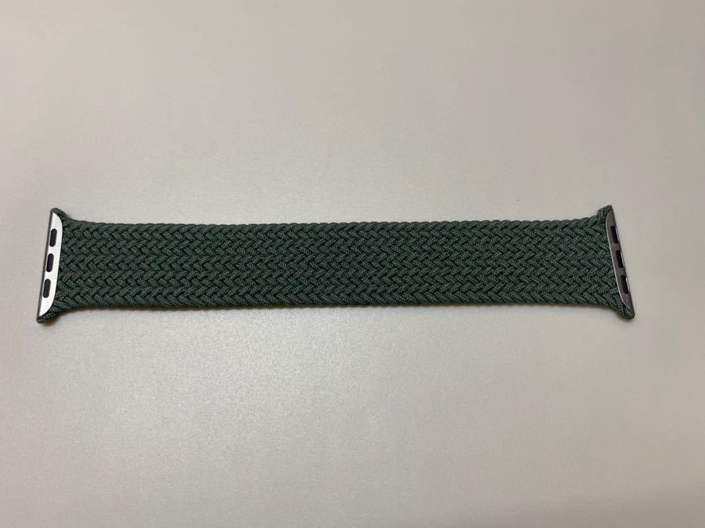  Apple Watch 44mm用純正 ブレイデットソロループ インバネスグリーン サイズ８ 45ｍｍにも互換性あり(アクセサリー)｜売買されたオークション情報、yahooの商品情報をアーカイブ公開 - オークフ アクセサリー