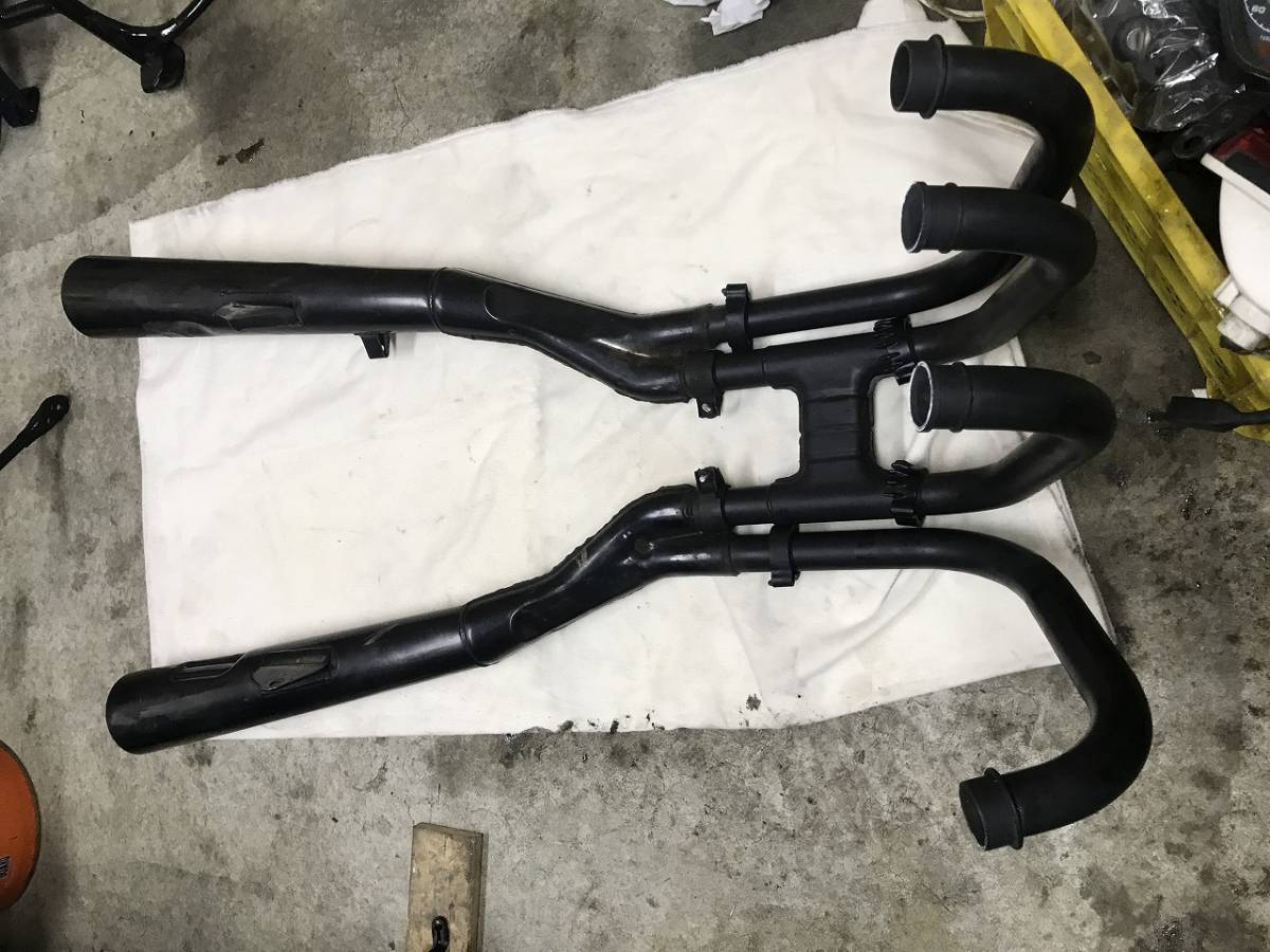 GSX1100S　カタナ　純正マフラー　エキパイセラコート塗装？　GS110X　SD　逆車　GSX750S　カタナ