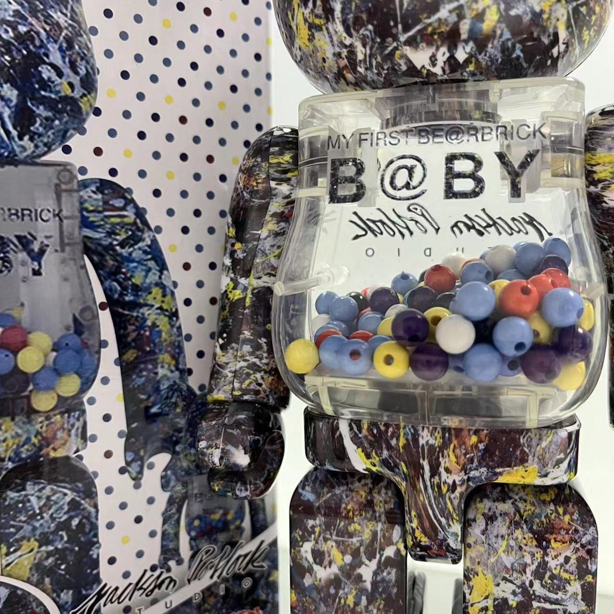 Jackson Pollock BE@RBRICK MY Bearbrick Studio FIRST B@BY | First 