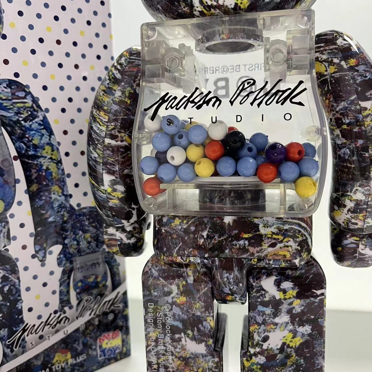 Jackson Pollock BE@RBRICK MY Bearbrick Studio FIRST B@BY | First 