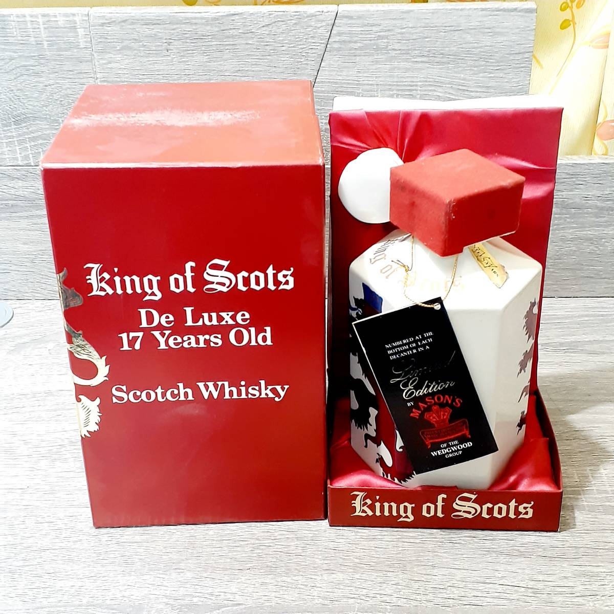古酒】 未開栓 King of Scots De Luxe 17 Years Old Scotch Whisky