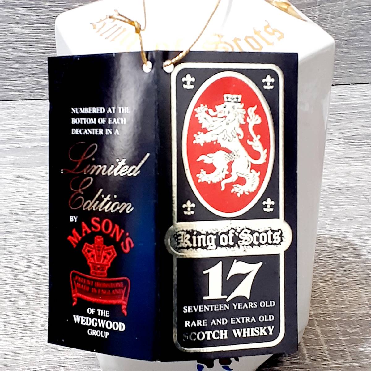 古酒】 未開栓 King of Scots De Luxe 17 Years Old Scotch Whisky