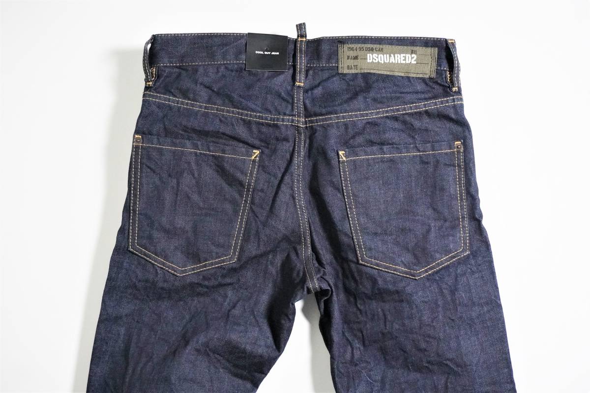 新品/正規品】定価7.8万 46 Dsquared2 ディースクエアード COOL GUY 