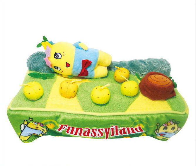 ふなっしー　ぬいぐるみ ティッシュカバー　ティッシュケース　ティッシュ　カバー　ケース　キャラクター