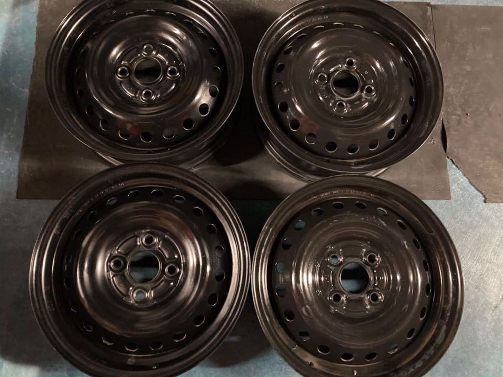 ◇ホンダ純正 14インチスチールホイール ホイールキャップ 付◇N-WGN 