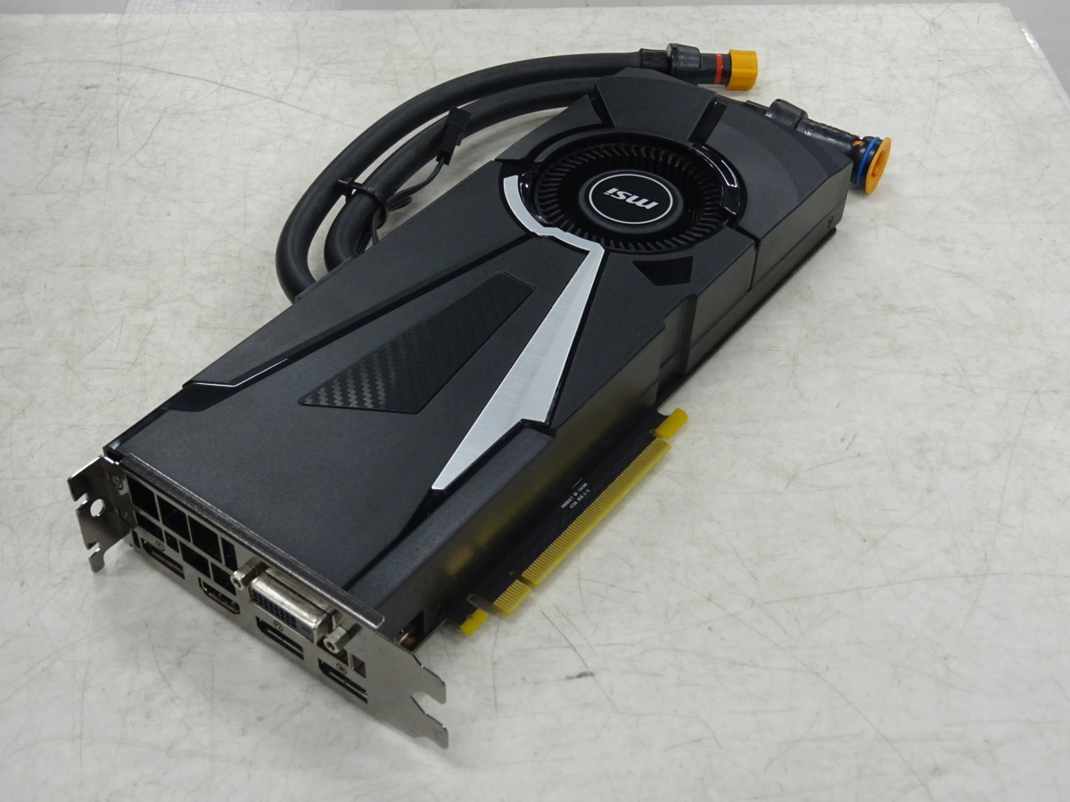 グラフィックボード MSI GeForce GTX1080 Hydrogen ジャンク P63193