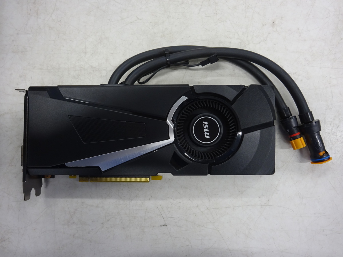 グラフィックボード MSI GeForce GTX1080 Hydrogen ジャンク P63193
