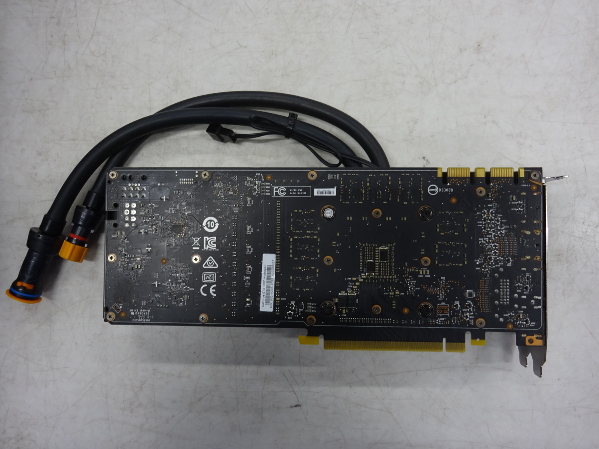 グラフィックボード MSI GeForce GTX1080 Hydrogen ジャンク P63193