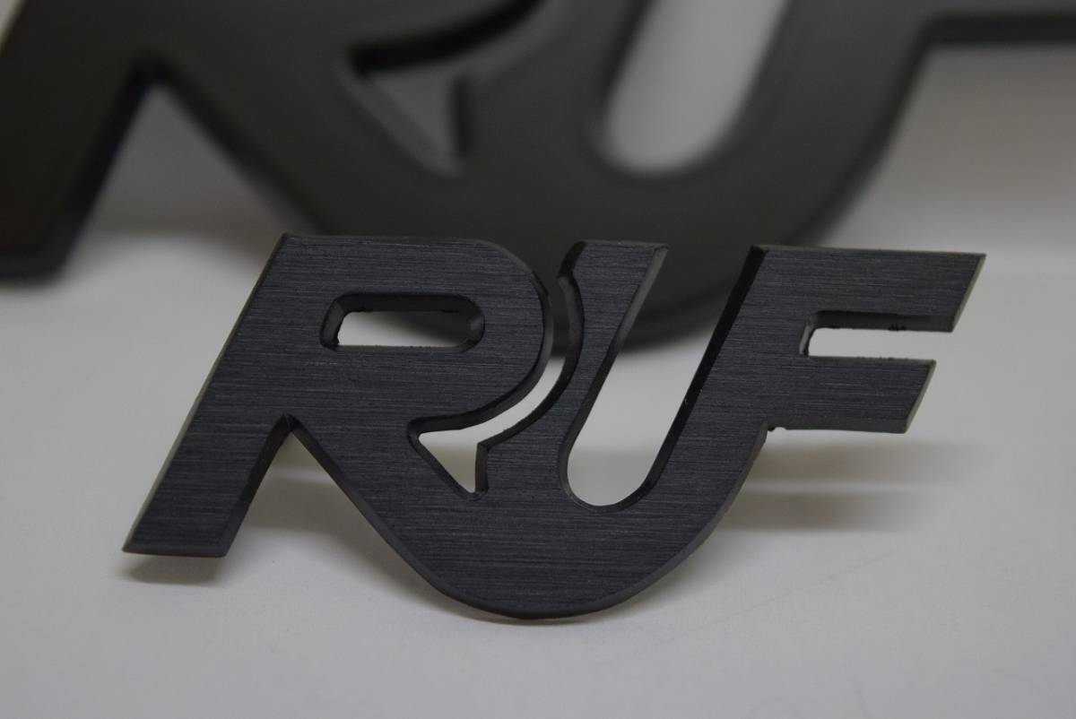 ポルシェ　RUF　エンブレム　前後　新品