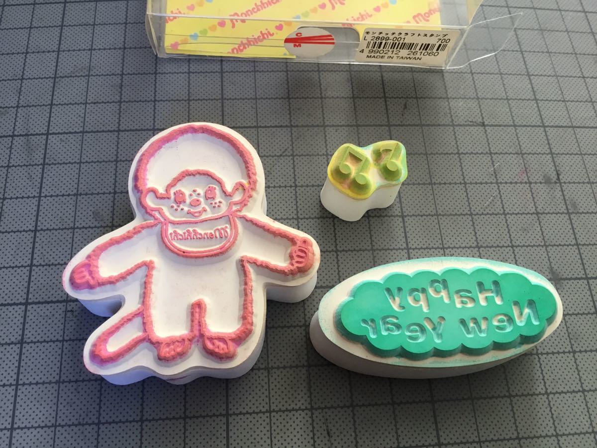 モンチッチ 年賀状 スタンプ セット ハンコ A Happy New Year セキグチ コドモノカオ Kodomo No Kao 正規品 03年 スタンプ 売買されたオークション情報 Yahooの商品情報をアーカイブ公開 オークファン Aucfan Com