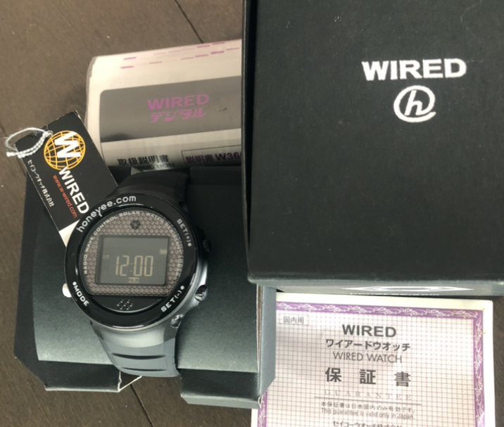 限定 SEIKO 藤原ヒロシ コラボレーション 時計 WIRED H ハニカム