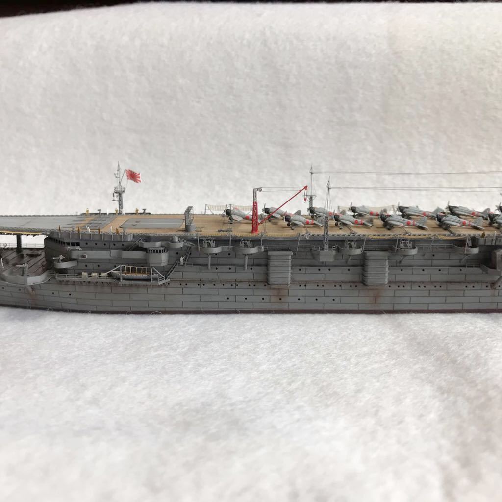 アオシマ 1／700 日本海軍航空母艦 冲鷹 完成品 (完成品)｜売買された