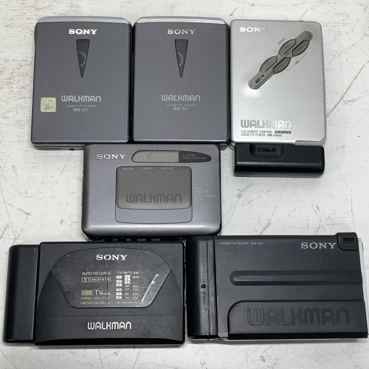 オーディオ機器 ジャンク SONY WM-EX600 Walkman カセットプレーヤー