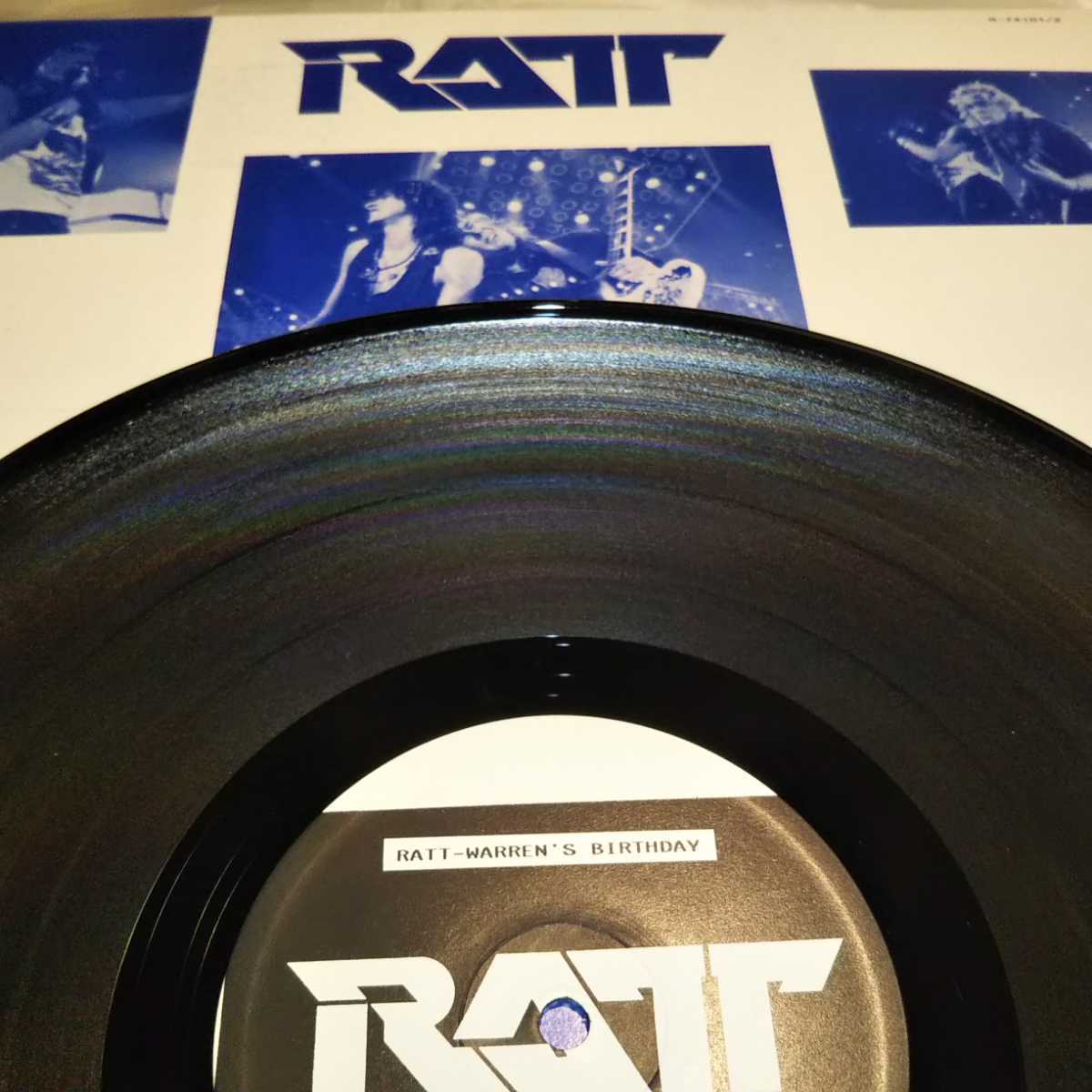 ratt warren's birthday ラット live ライブ analog record vinyl