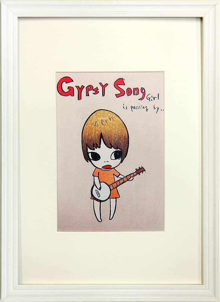 SF36 奈良美智 missing in action アートプリント 額装品 SF36 奈良