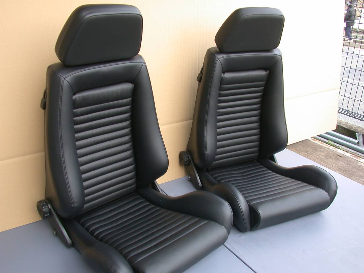 レカロ LX 張替未使用 2脚セット 旧車 ハコスカ セリカ コロナ 