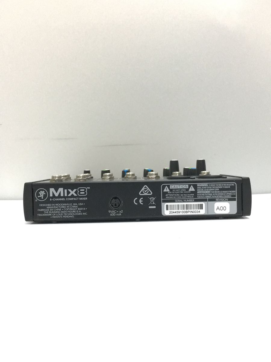 高音質おすすめMACKIE⁄MIX8 コンパクト・アナログミキサー