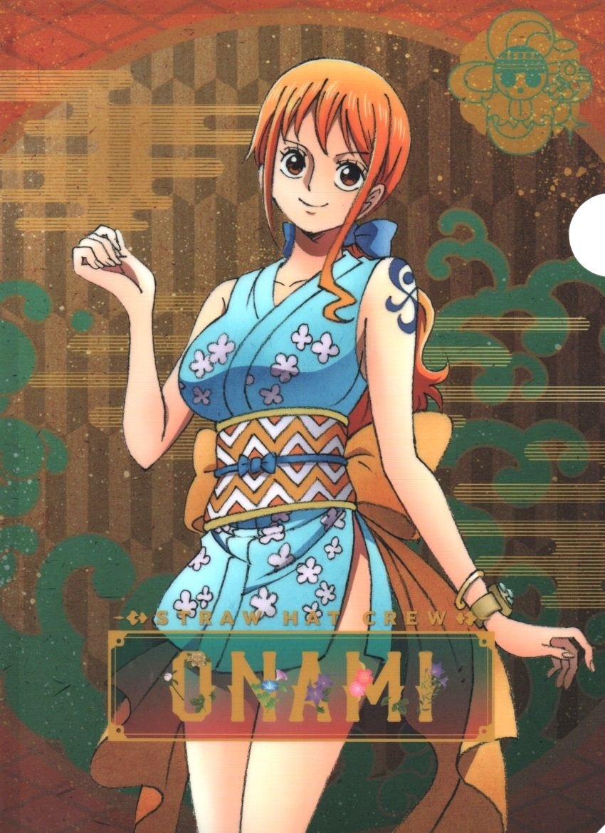 ONEPIECE ワンピース ナミ A4クリアファイル 1枚 未使用 アニメ 漫画