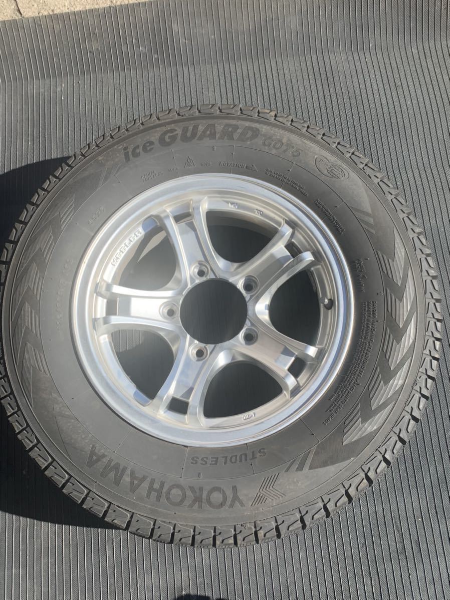 ジムニーシエラ純正ホイール スタッドレス4本セット 22年製　溝8mm前後 スズキジムニー シエラ 純正ホイール スタッドレスタイヤ付き 【公式通販】