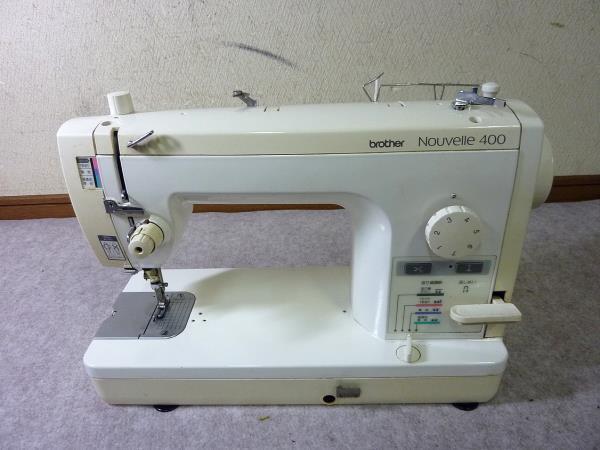  ジャンク/ブラザー/職業用ミシンNouvellu 400 TA635 ヌーベル(ブラザー)｜売買されたオークション情報、yahooの商品情報をアーカイブ公開 - オークファン ブラザー