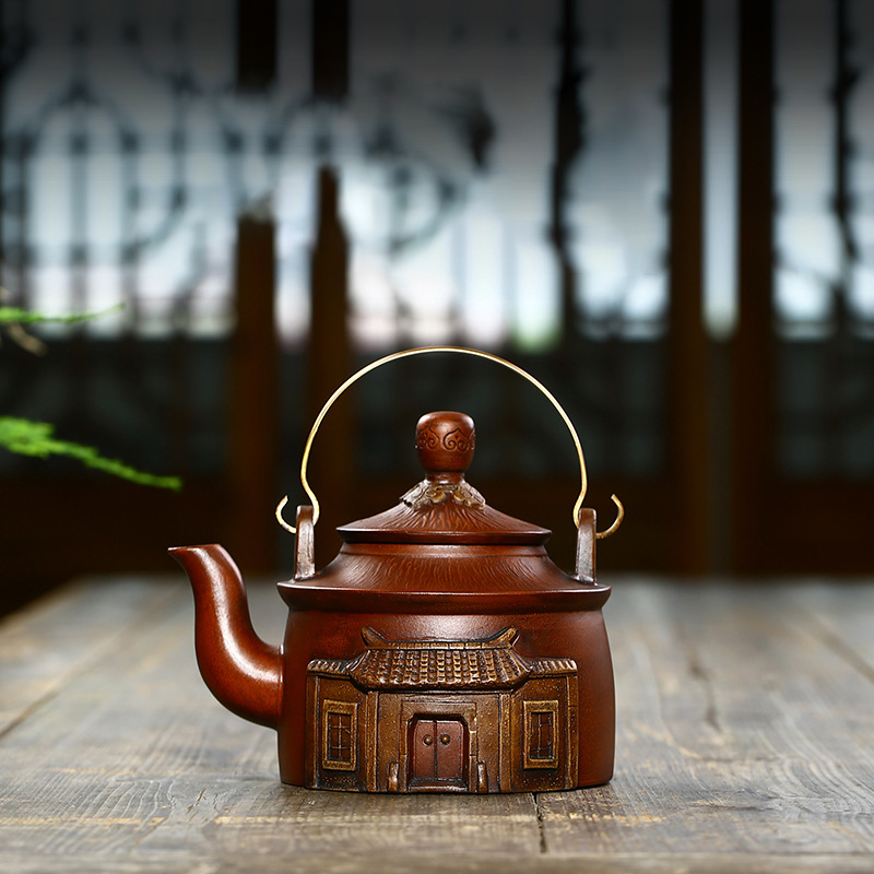 本物 紫砂壷 宜興紫砂 朱泥 中國 唐物 急須 煎茶道具 中国古美術 茶壷
