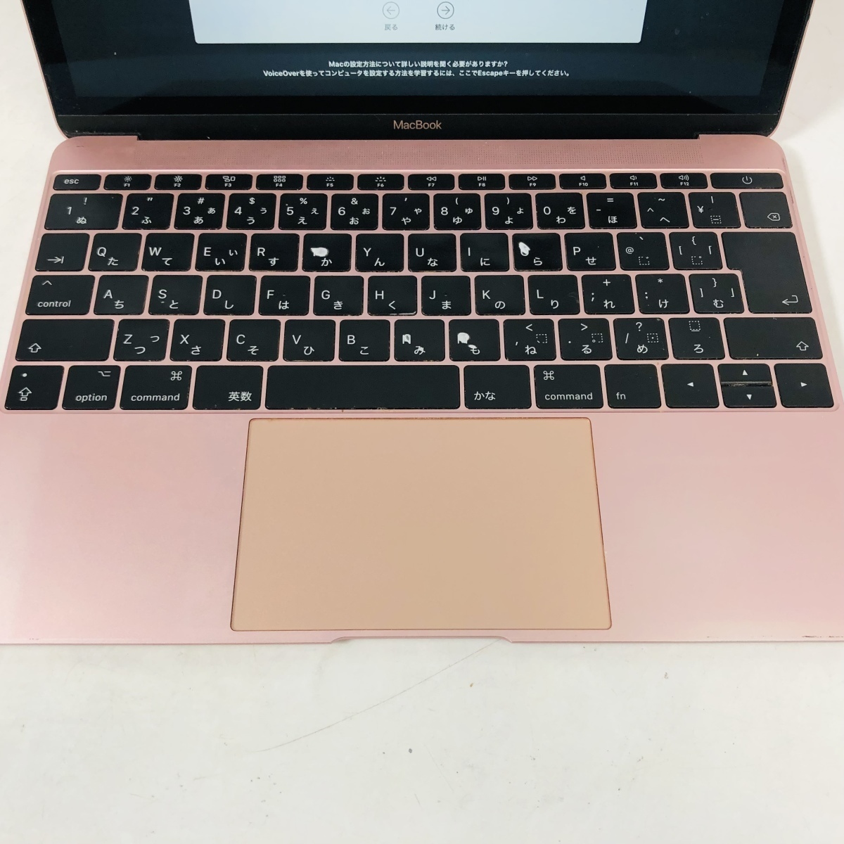 ジャンク MacBook 12インチ（Mid 2017） Core m3 1.2GHz/8GB/SSD 256GB 