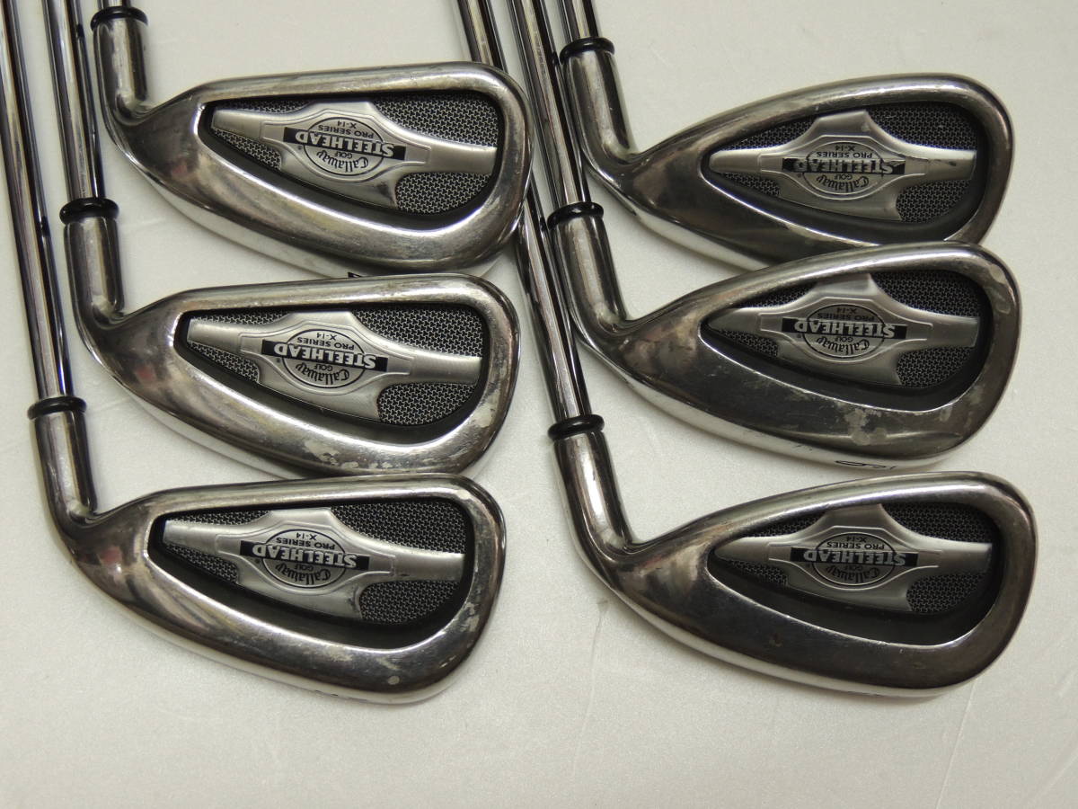 名器☆アイアンセット6本（#5～9、PW）【キャロウェイ STEELHEAD X